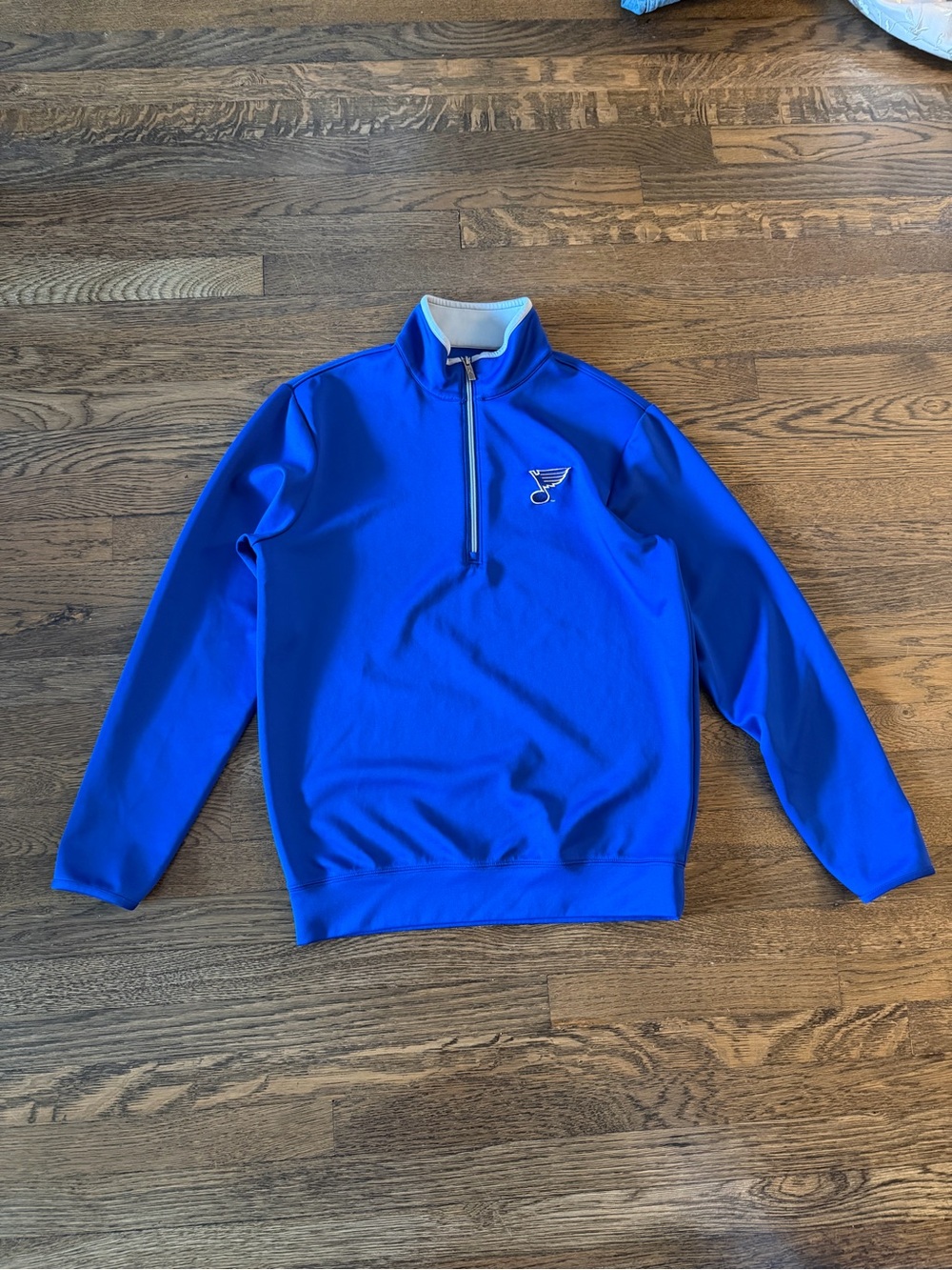 St. Louis Blues Men's Royal Blue Quarter-Zip Pullover